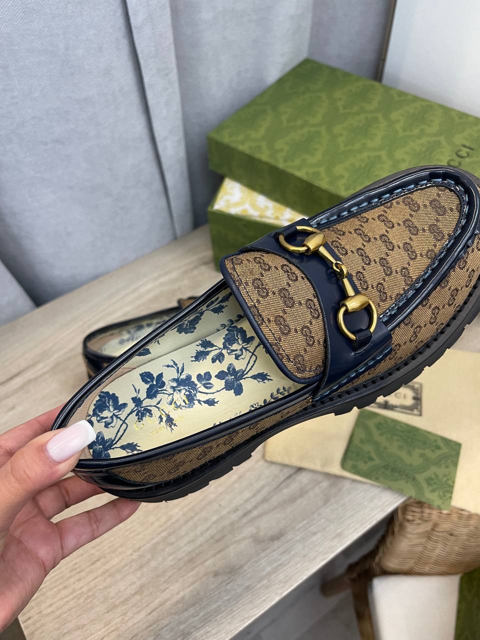 Трендовые лоферы Gucci BP-38430 Трендовые лоферы Gucci BP-38430