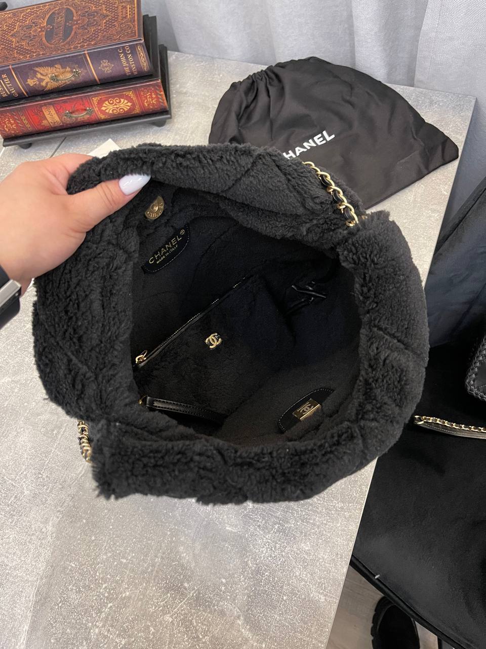 Элитная женская сумка черная Chanel BP-42221 Элитная женская сумка черная Chanel BP-42221