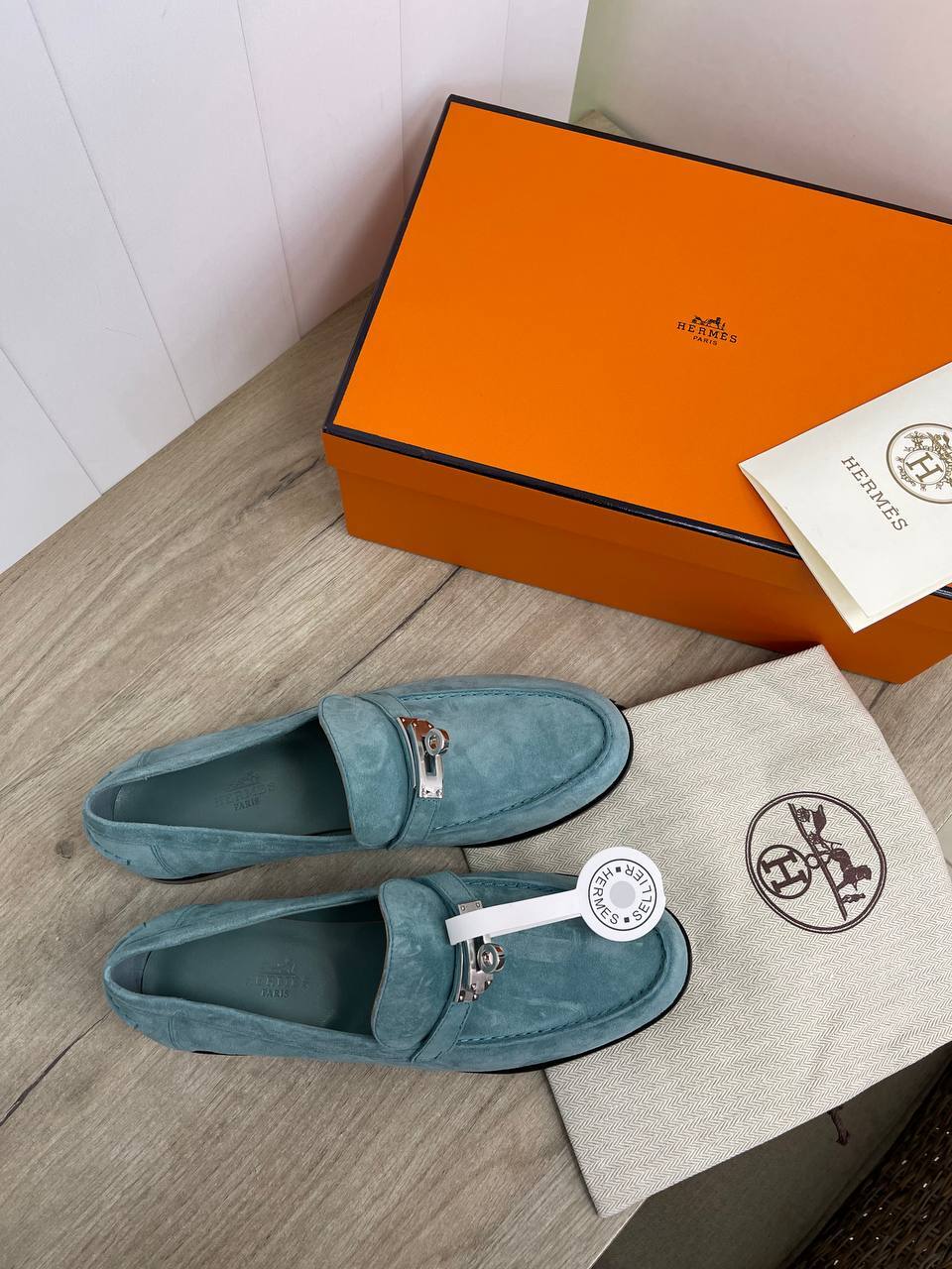 Люкс туфли Hermes BP-30214 Люкс туфли Hermes BP-30214