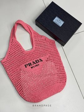Шоппер розовый от Prada BP5-663106