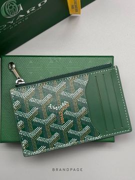 Картхолдер зелёный от Goyard BP5-573122