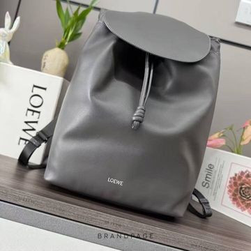 Рюкзак серый от Loewe Flamenco BP5-653764