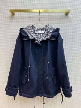 Полупальто на молнии с капюшоном Christian Dior BP-25962