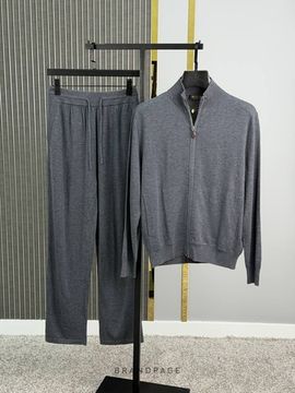 Костюм трикотажный серый от Loro Piana BP5-770075