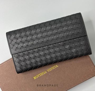Кошелёк чёрный от Bottega Veneta BP5-807972