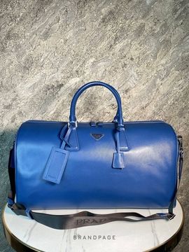 Дорожная сумка синяя от Prada BP5-372922