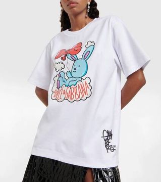 Дизайнерская футболка Dolce & Gabbana женская BP-24145