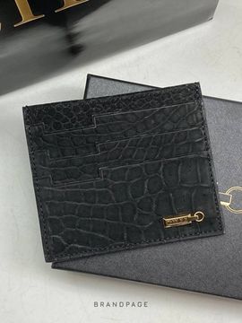 Картхолдер чёрный с золотистой фурнитурой от Zilli BP5-265400