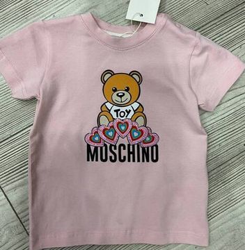 Футболка из хлопка Moschino BP-28620