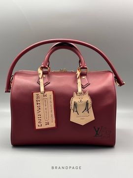 Сумка бордовая от Louis Vuitton Speedy BP5-149631