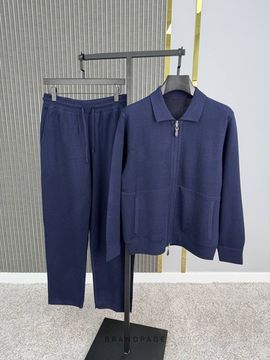 Костюм трикотажный тёмно-синий от Brioni BP5-421429