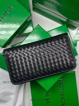 Кошелёк-органайзер чёрный от Bottega Veneta BP5-173528