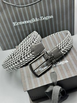 Ремень серо-белый от Zegna BP5-432119