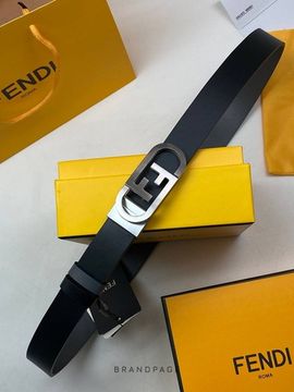 Ремень чёрный от Fendi O'Lock BP5-640637