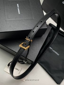 Ремень чёрный от Saint Laurent BP5-493872