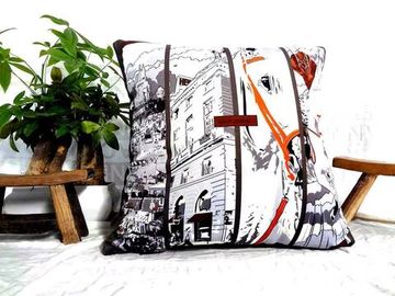 Hermes коллекционная наволочка BP-45937