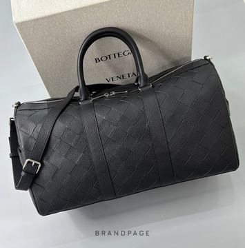 Дорожная сумка чёрная от Bottega Veneta BP5-030431