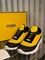 кроссовки Fendi, Жёлтые с чёрными вставками и белой подошвой — фото 1 [TG 01329ffb7856-001]