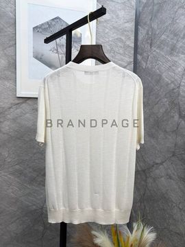 Футболка из льна и тенселя Loro Piana BPLUX13036