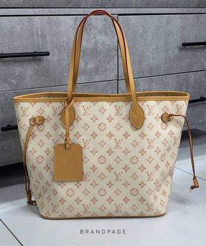 Шоппер бежевый от Louis Vuitton Neverfull MM BP5-668211