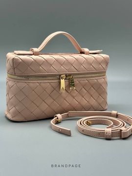 Сумка пудрово-розовая от Bottega Veneta BP5-227453