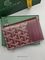 Картхолдер бордовый с многоцветным узором от Goyard BP5-881223 — фото 1 [TG b568d7fc59e3-001]
