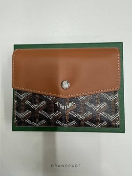 Кошелёк коричневый с чёрно-белым узором от Goyard BP5-094313