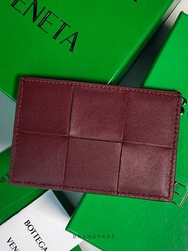 Картхолдер бордовый от Bottega Veneta BP5-939400