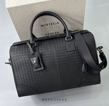 Дорожная сумка чёрная от Bottega Veneta BP5-019397