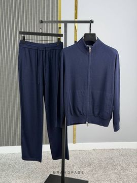 Костюм трикотажный тёмно-синий от Loro Piana BP5-334543