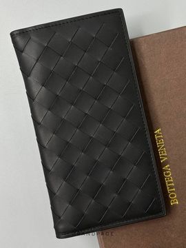 Купюрник чёрный от Bottega Veneta BP5-697781