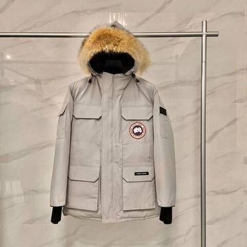 Пуховик бежевый Expedition Canada Goose BP-560316