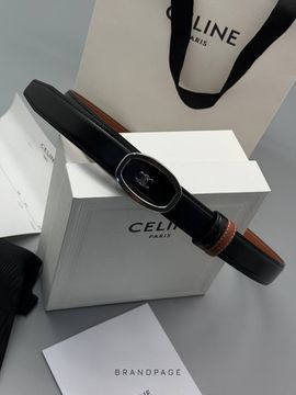Ремень чёрно-коричневый от Celine BP5-207465