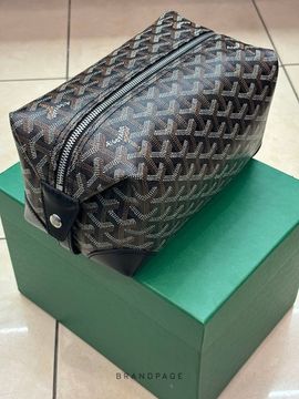 Косметичка чёрно-коричневая от Goyard BP5-197745