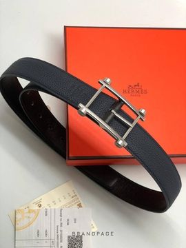 Ремень тёмно-синий от Hermès BP5-159935