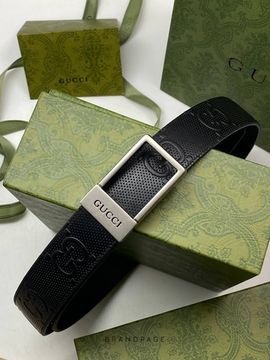 Ремень чёрный от Gucci BP5-549060