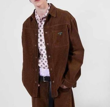 Рубашка BP-53702 стильная Prada