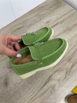 Лимитные лоферы из мягкой кожи Loro Piana BP-34190