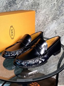 Лоферы чёрные от Tods BP5-955505