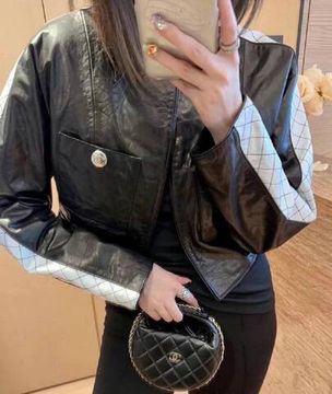 Chanel BP-38516 кожаная куртка премиум