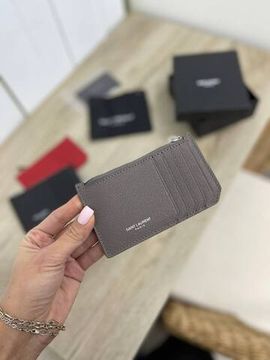 Светло-коричневый коллекционный картхолдер Yves Saint Laurent BP-18588