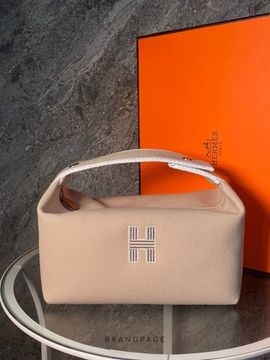 Косметичка серо-бежевая от Hermès BP5-097417
