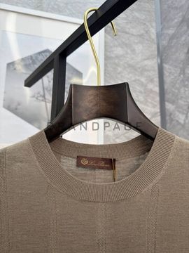 Трикотажная футболка из льна Loro Piana BPLUX13016