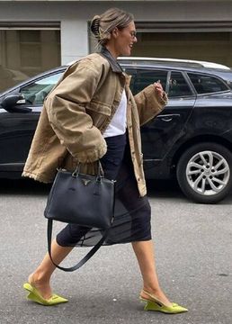 Сумка из кожи Prada Galleria BPLUX12360