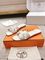 Шлёпанцы кожаные Hermes Oran BPLUX12466