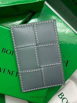 Картхолдер серо-зелёный от Bottega Veneta BP5-356827