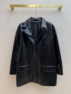 Кожаный жакет Prada коллекционный BP-38100