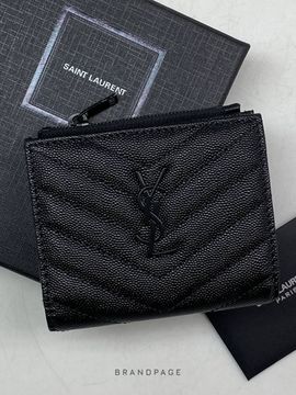Кошелёк чёрный от Saint Laurent BP5-904585