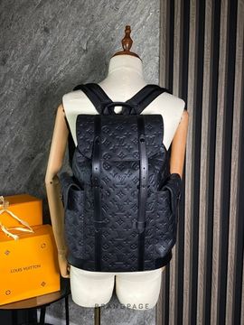 Рюкзак чёрный от Louis Vuitton Christopher MM BP5-553356