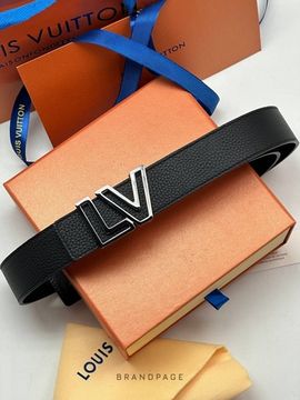 Ремень чёрный от Louis Vuitton LV Monument Outline BP5-034659